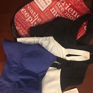 LuluLemon Both Ways & Rackpack Sports Bra Bundle
